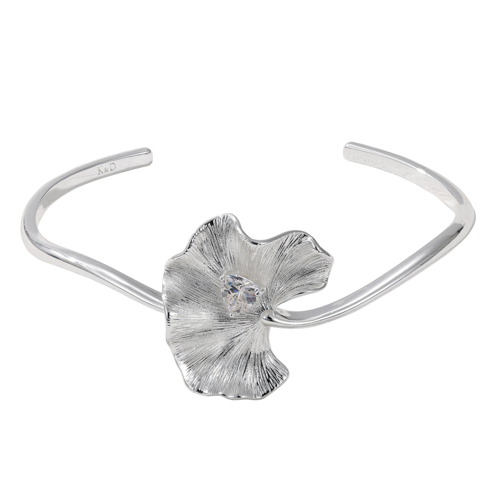 Ophelia Silver Bangle