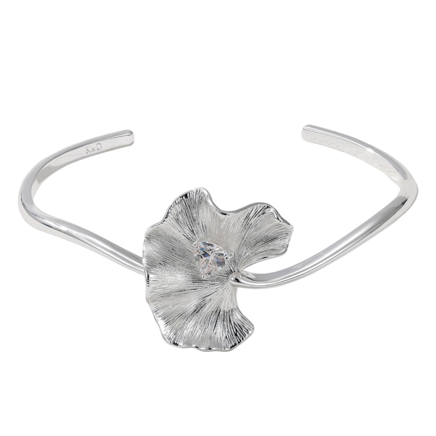 Ophelia Silver Bangle