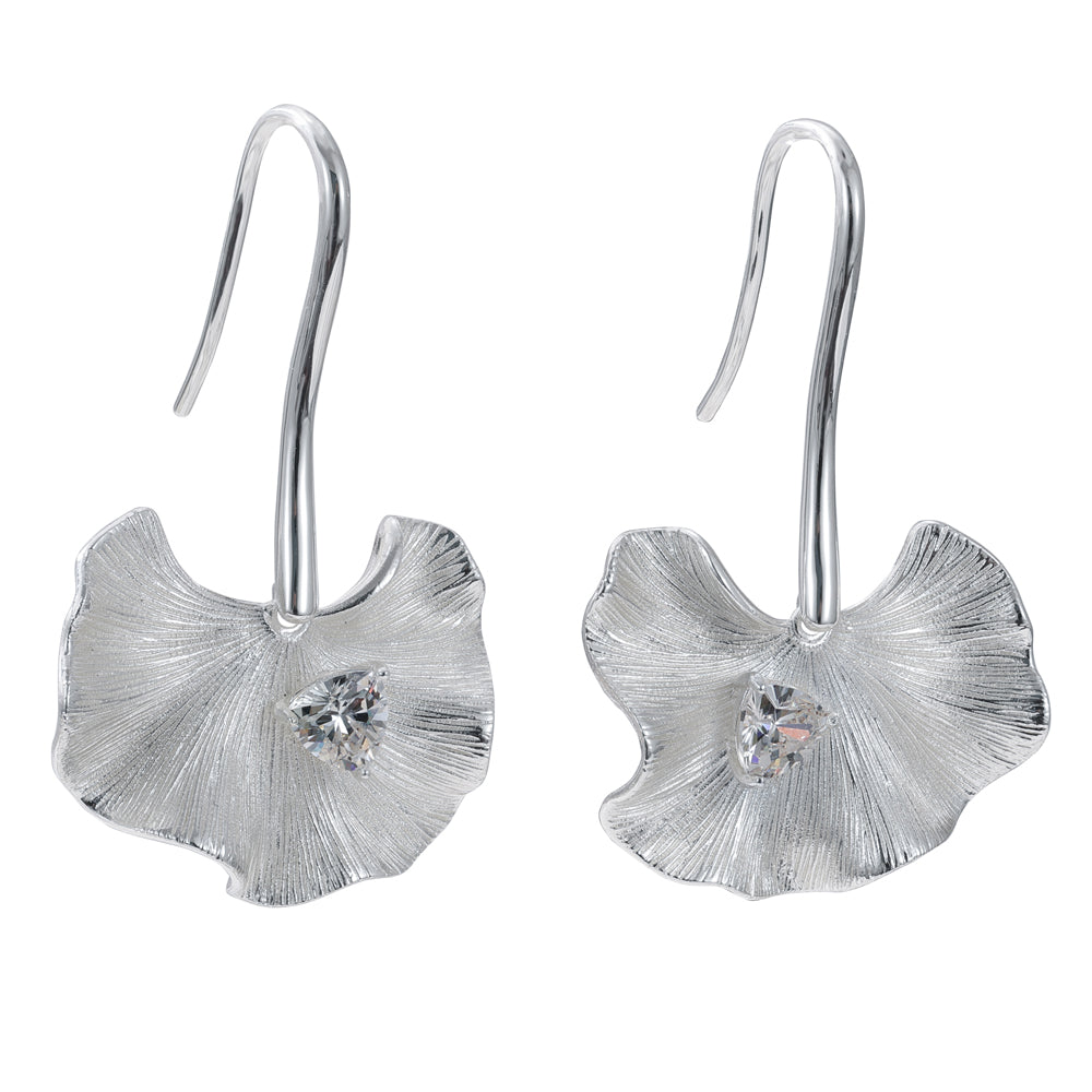 Ophelia Silver Drop Earrings