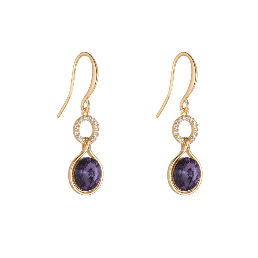 Crystal & Amethyst Drops