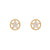 Circular Star Earrings