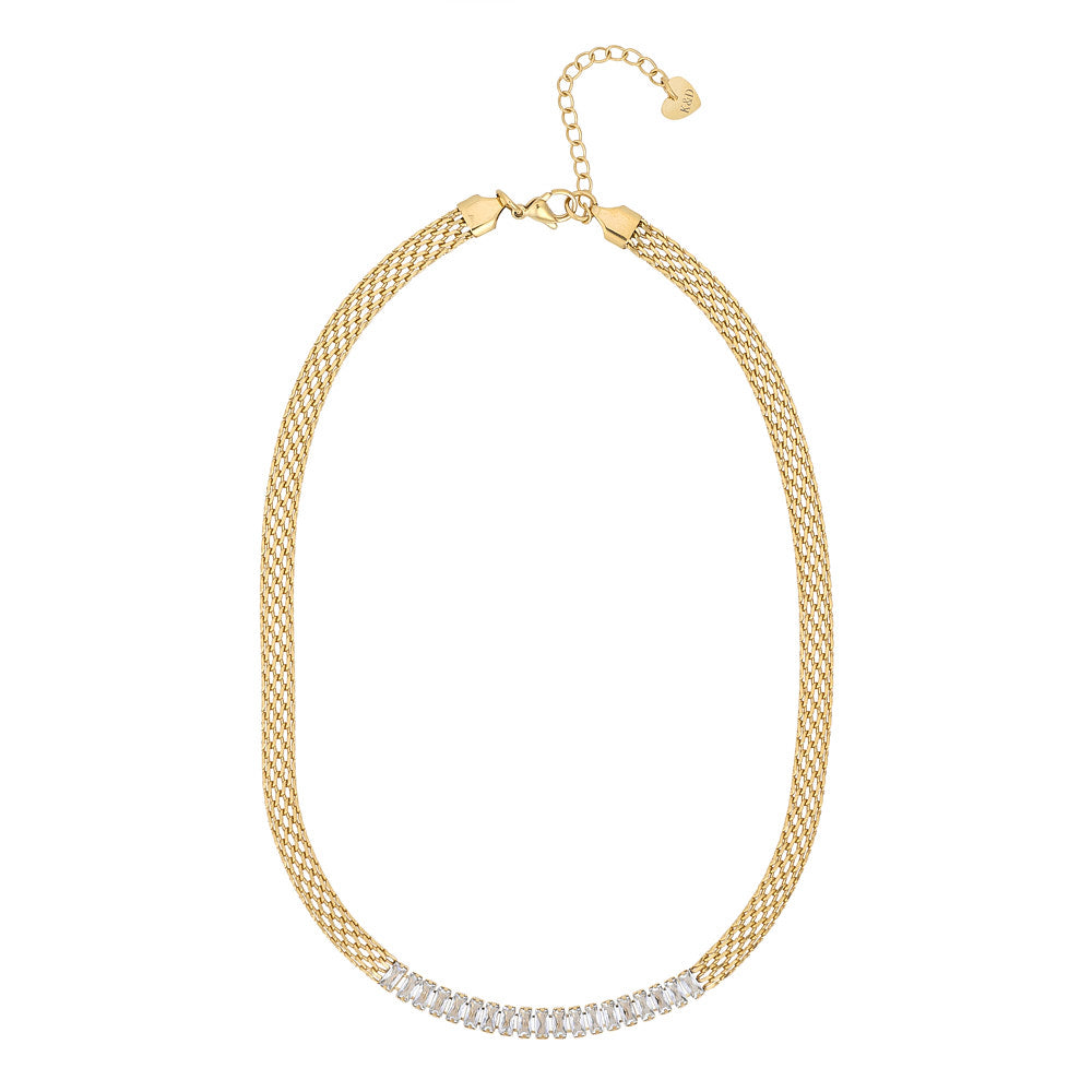 Clear Mesh Necklace