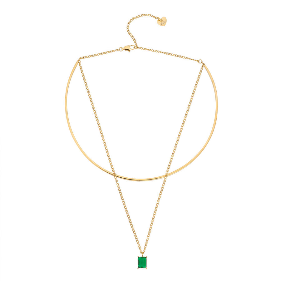 Anika Emerald Necklace