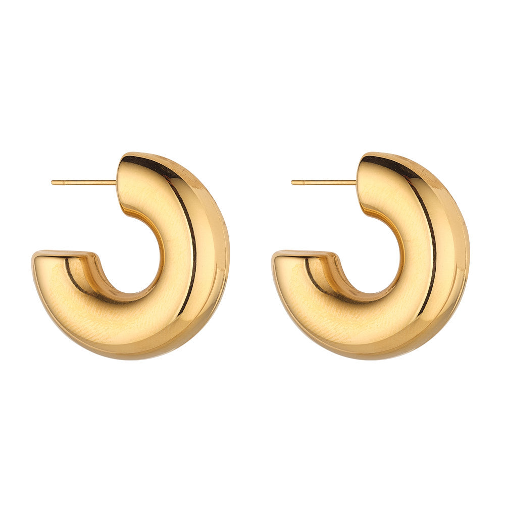 Large Chunky Hoops