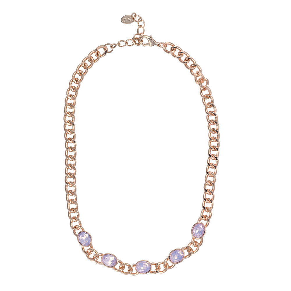 Alora Rosewater Opal Necklace