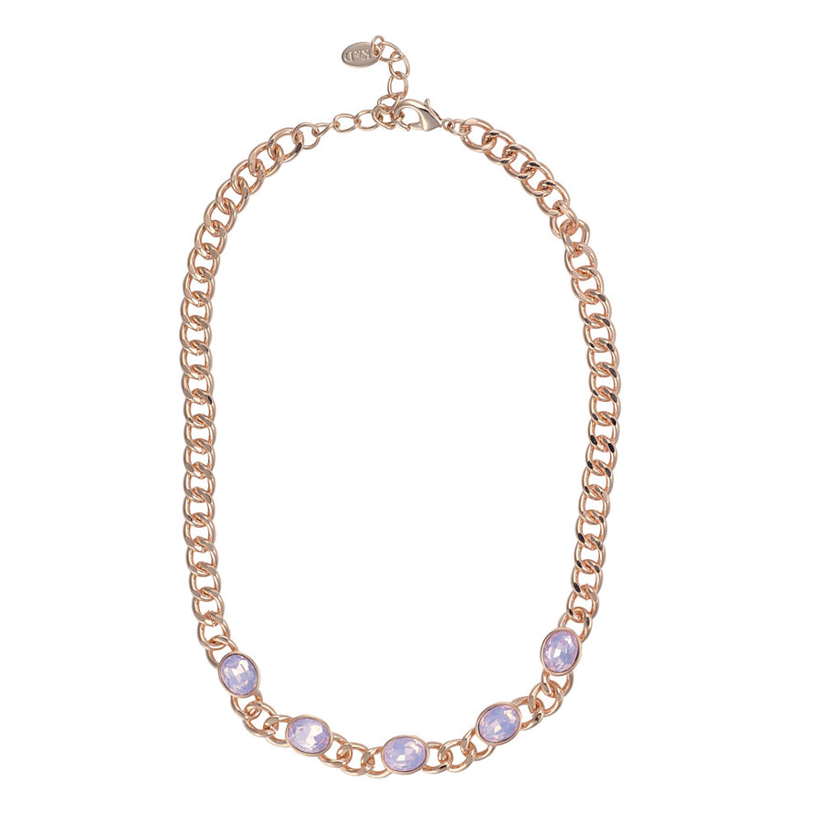 Alora Rosewater Opal Necklace
