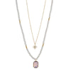 Rosewater Opal & Pearl Necklace