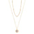 Rosewater Opal Sunburst Necklace