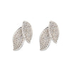 Silver Duo Leaf Earrings