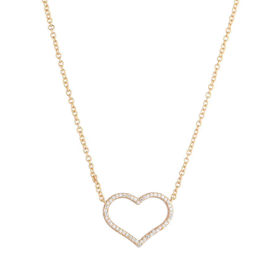 Gold Heart Necklace