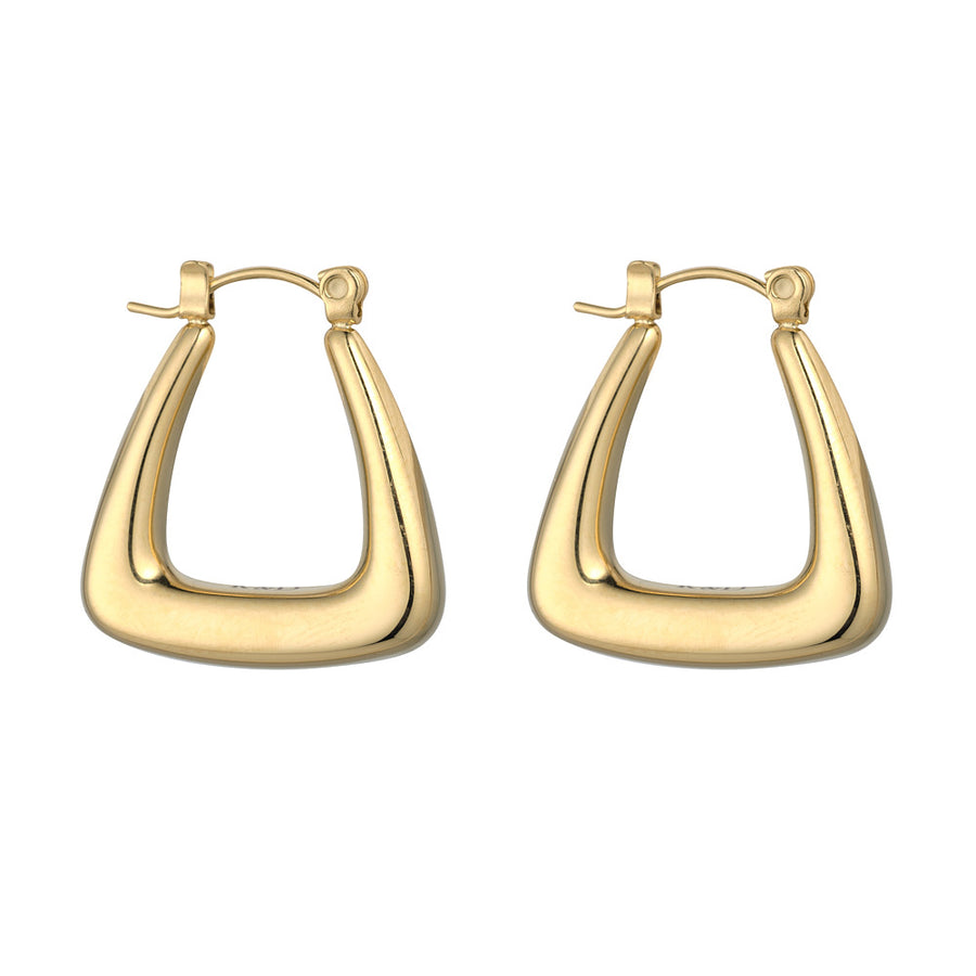 Chunky Geometric Shape Hoops