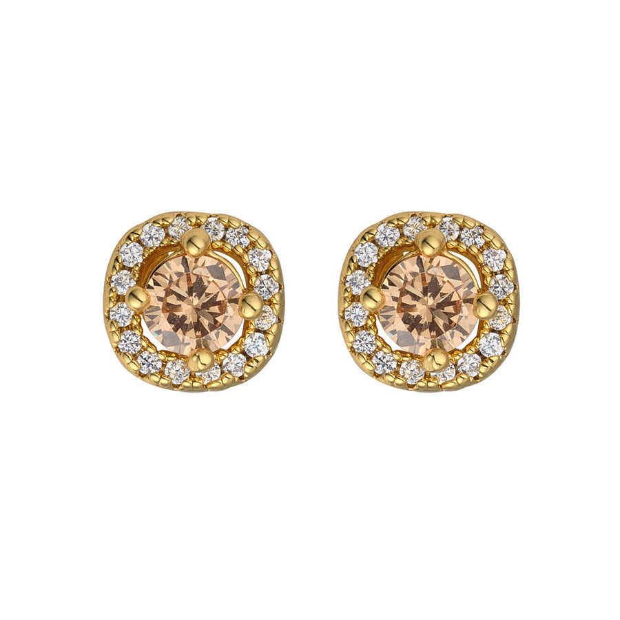 Ivanna Champagne Earrings