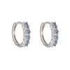 Emmie Light Blue Crystal Earrings