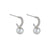 Nalani Silver Pearl Earrings
