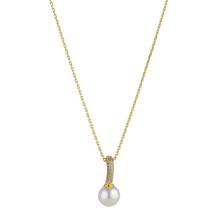 Nalani Gold Pearl Necklace