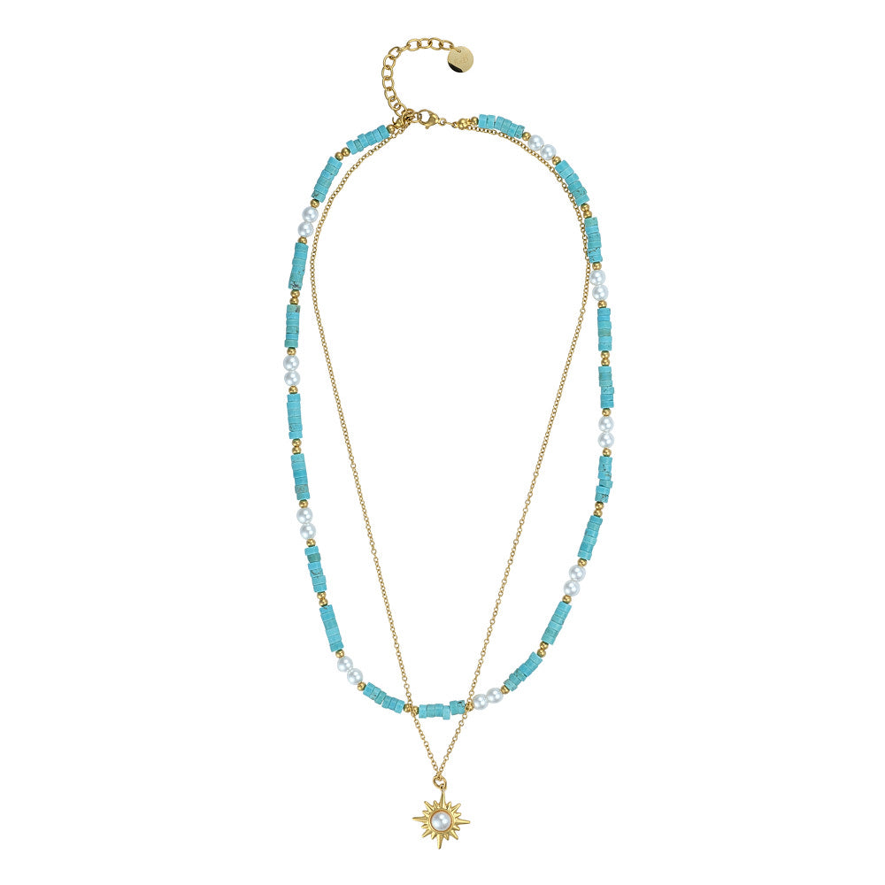 Turquoise Layered Necklace