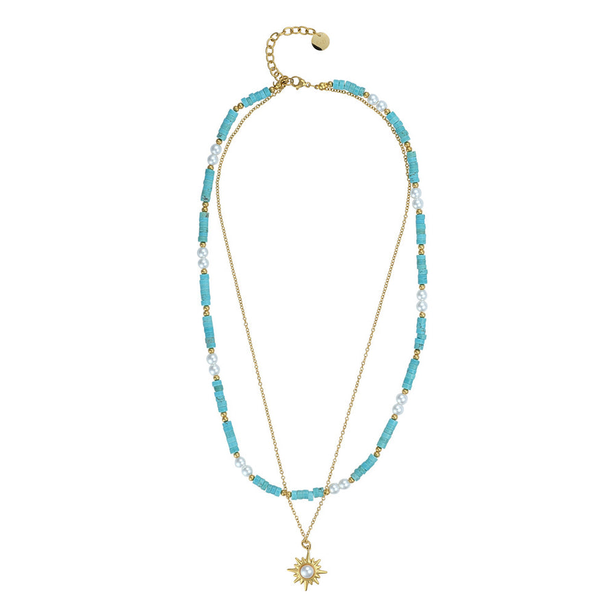 Turquoise Layered Necklace