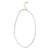 Faux Pearl Single Strand Necklace