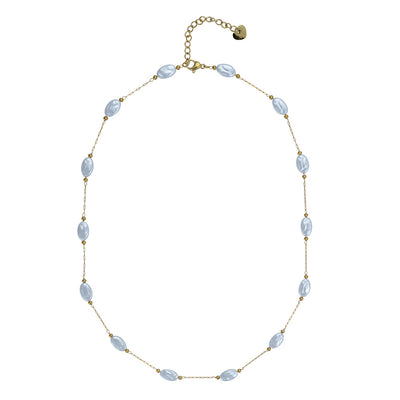 Faux Freshwater Pearl Style Necklace