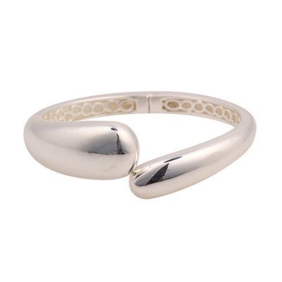 Chunky Silver Plated Bangle