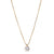 Solitaire Gold Pendant