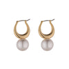 Chunky Faux Pearl Earrings