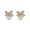 Bow & Pearl Earrings