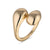 Chunky Gold Plated Ring #7