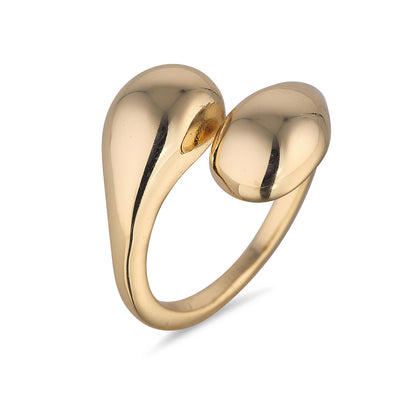 Chunky Gold Plated Ring #8