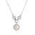 Mother of Pearl Disc Necklace