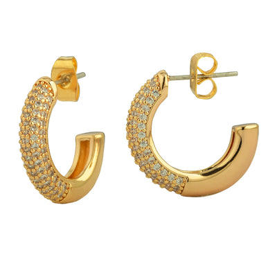 Alejandra Gold Hoops