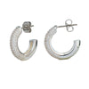 Alejandra Silver Hoops