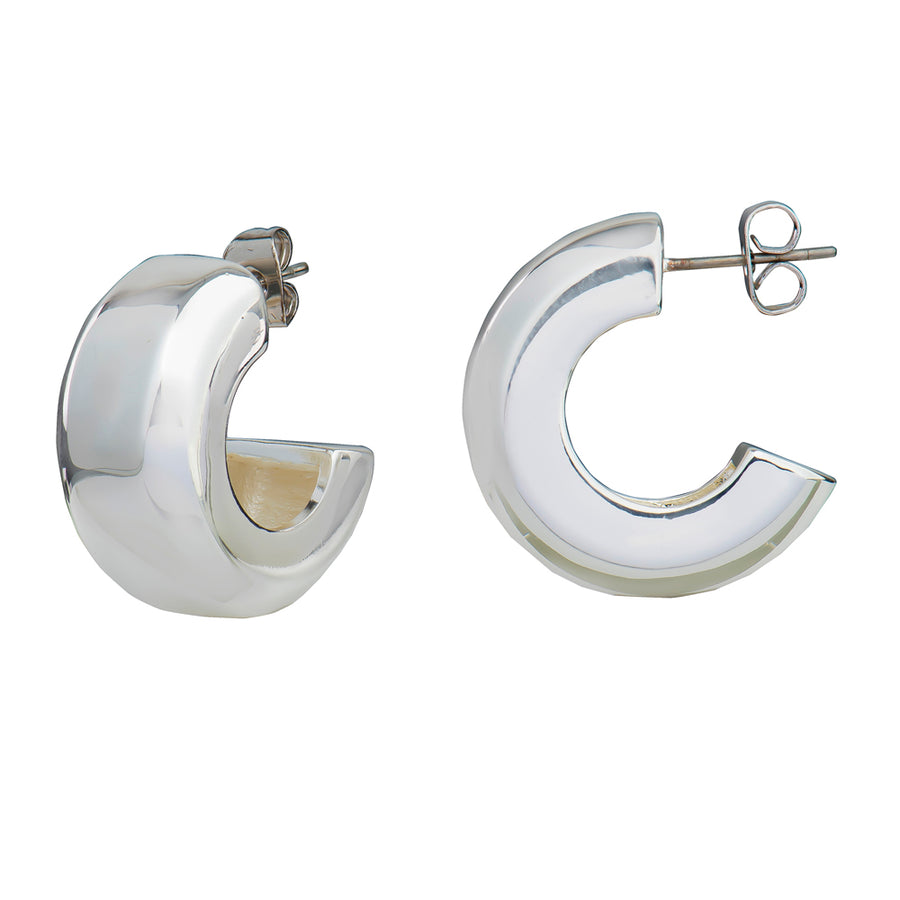 Nola Silver Hoops