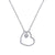 Emberly Silver Heart Necklace