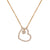 Emberly Gold Heart Necklace