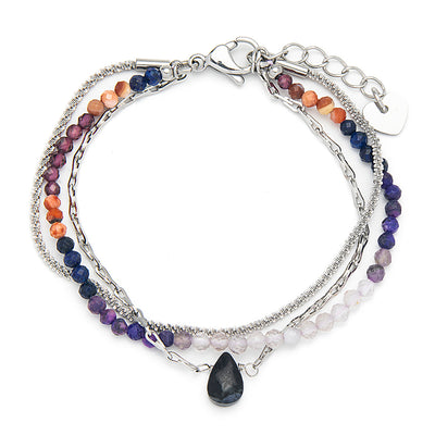 Lapis & Mixed Stone Bracelet