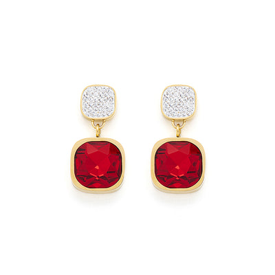 Ashlyn Ruby Earrings