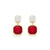 Ashlyn Ruby Earrings