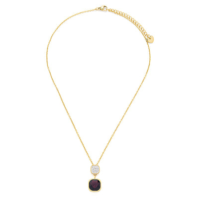 Ashlyn Dark Amethyst Necklace