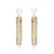 Miranda Golden Shadow Earrings