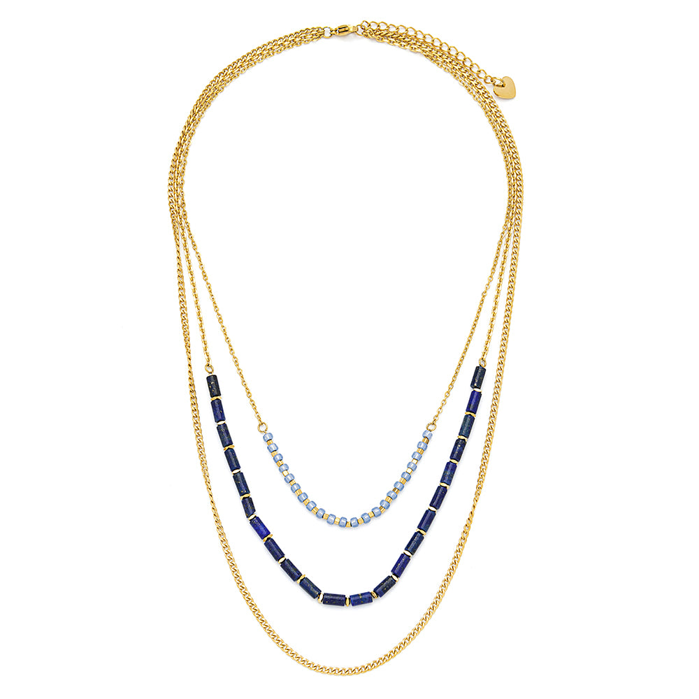 Jenna Lapis Necklace