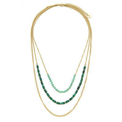 Jenna Malachite Necklace