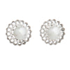 Amaia Silver Pearl Earrings