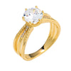 Solitaire Gold Ring #7