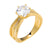 Solitaire Gold Ring #7