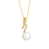 Kamryn Gold Pearl Pendant