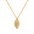 Davina Leaf & Pearl Pendant