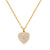 Gia Gold Heart Pendant