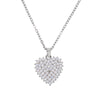 Gia Silver Heart Pendant