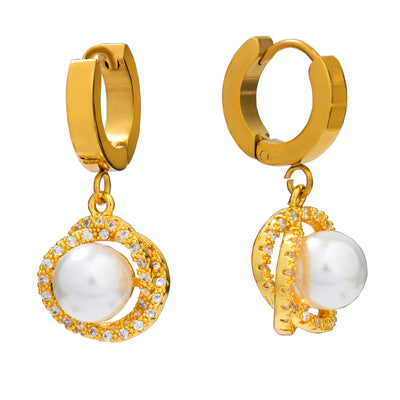 Daniela Faux Pearl Earrings